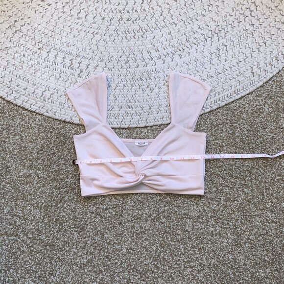 Garage Tops - Garage - Chalk Pink - Twist Front Top - S